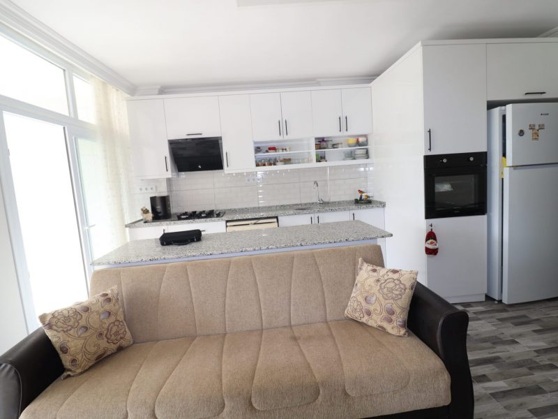 Mersin Erdemli Arpaçbahşiş Güneş 3 Satılık Bahçe Katı 1+1 Eşyalı Masrafsız Daire