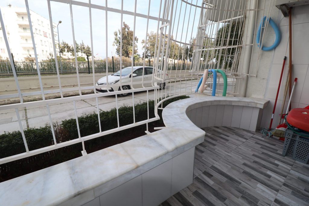 Mersin Erdemli Arpaçbahşiş Güneş 3 Satılık Bahçe Katı 1+1 Eşyalı Masrafsız Daire