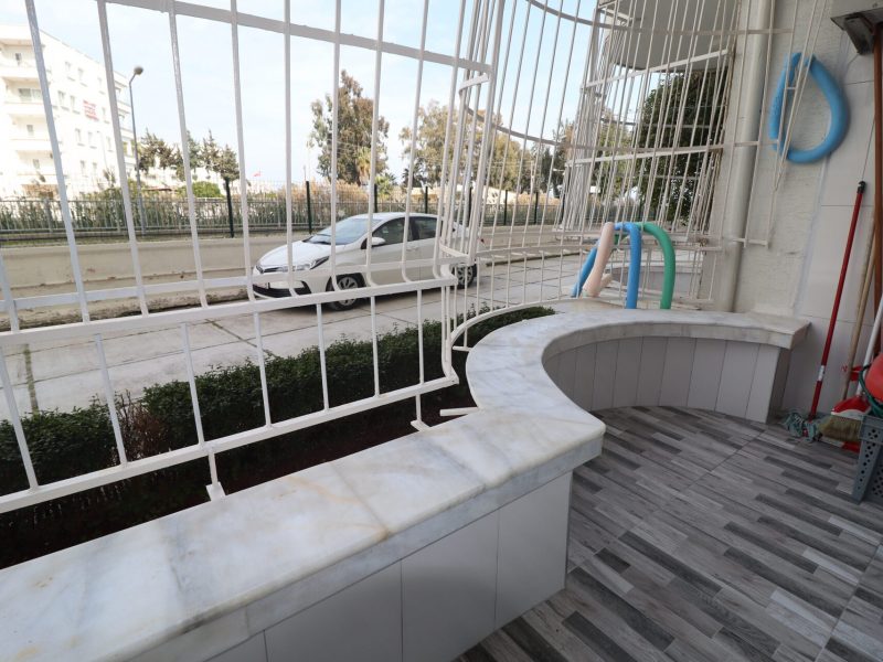 Mersin Erdemli Arpaçbahşiş Güneş 3 Satılık Bahçe Katı 1+1 Eşyalı Masrafsız Daire