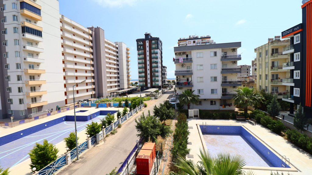 Mersin Erdemli Alata Palmiye Sitesi Havuzlu Satılık 2+1 Daire 