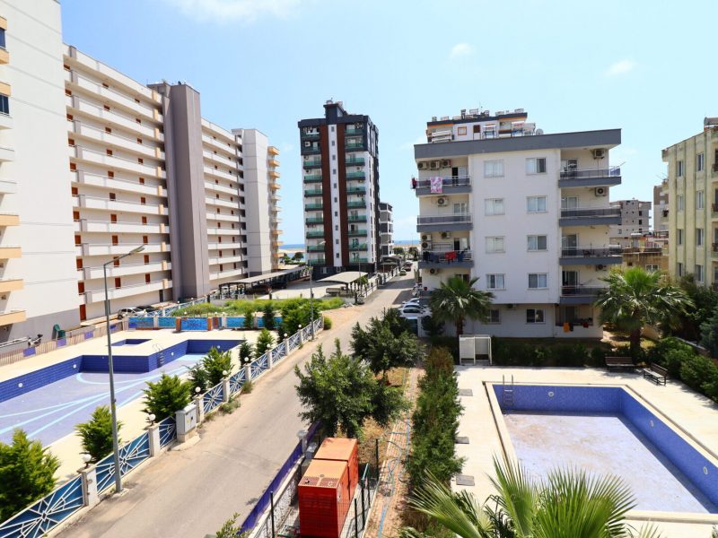 Mersin Erdemli Alata Palmiye Sitesi Havuzlu Satılık 2+1 Daire 