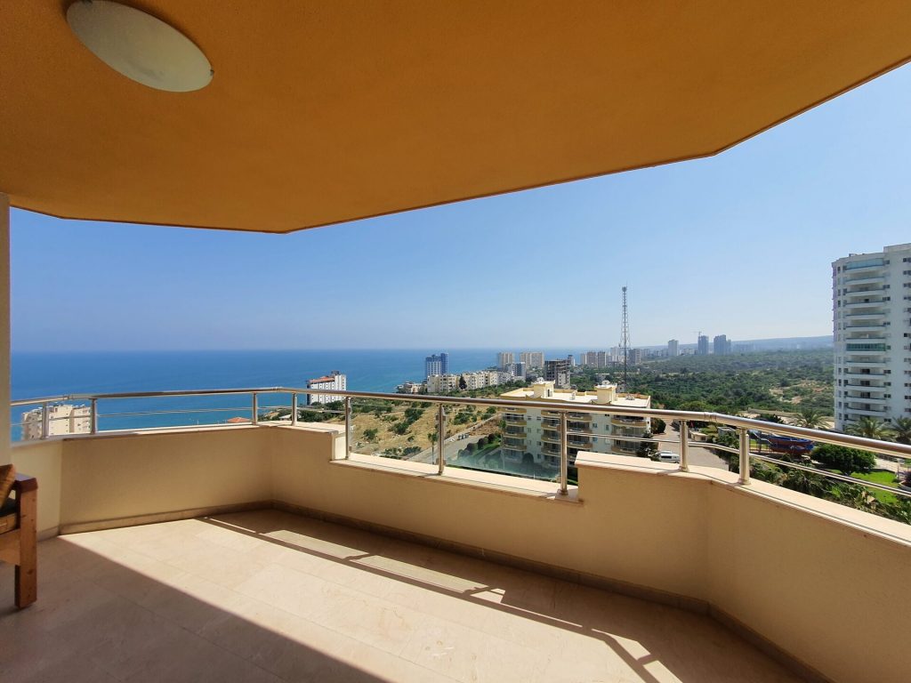 Mersin Erdemli Ayaş Larissa Sitesi Eşyalı Satılık Deniz Manzaralı  3+1 Daire