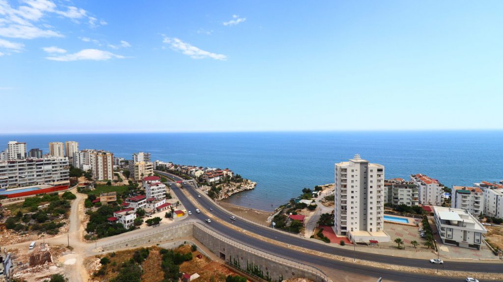 Mersin Erdemli Ayaş Athena Residence 1+1 Satılık Full Deniz Manzaralı Daire