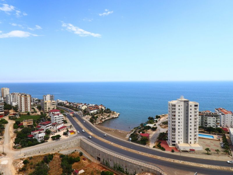 Mersin Erdemli Ayaş Athena Residence 1+1 Satılık Full Deniz Manzaralı Daire