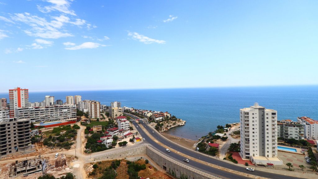 Mersin Erdemli Ayaş Athena Residence 1+1 Satılık Full Deniz Manzaralı Daire