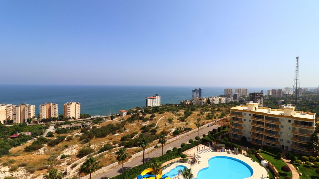 Mersin Erdemli Ayaş Larissa Sitesi Eşyalı Satılık Deniz Manzaralı  3+1 Daire
