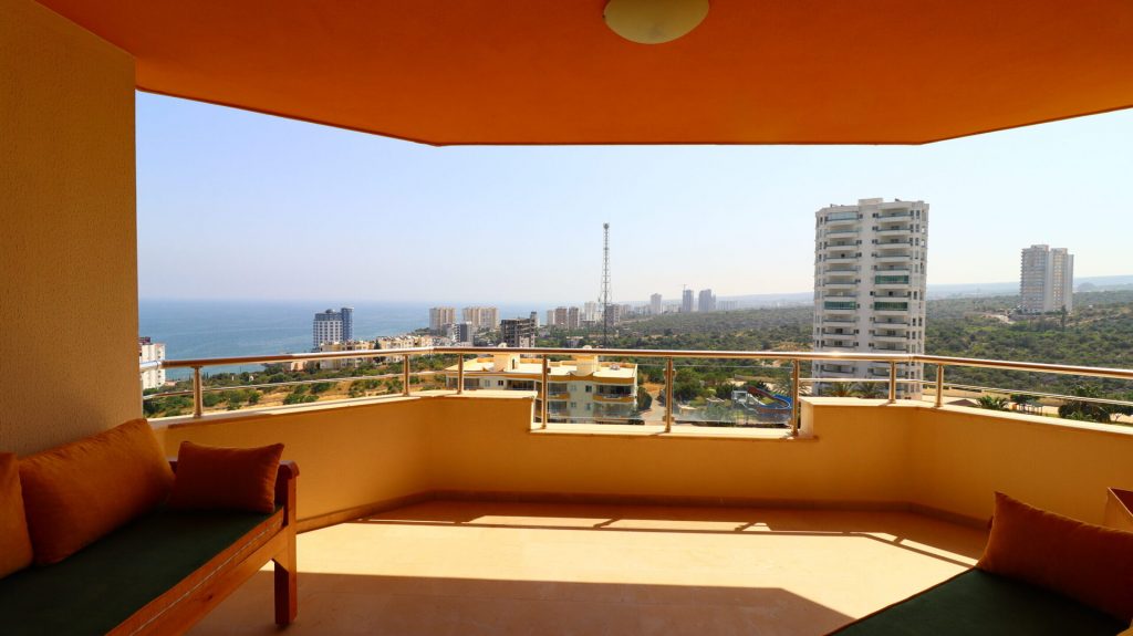 Mersin Erdemli Ayaş Larissa Sitesi Eşyalı Satılık Deniz Manzaralı  3+1 Daire