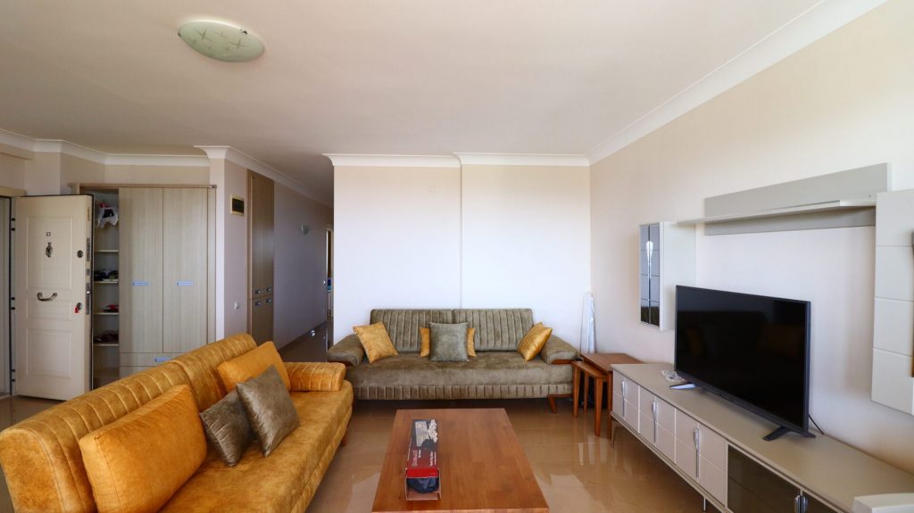Mersin Erdemli Ayaş Larissa Sitesi Eşyalı Satılık Deniz Manzaralı  3+1 Daire