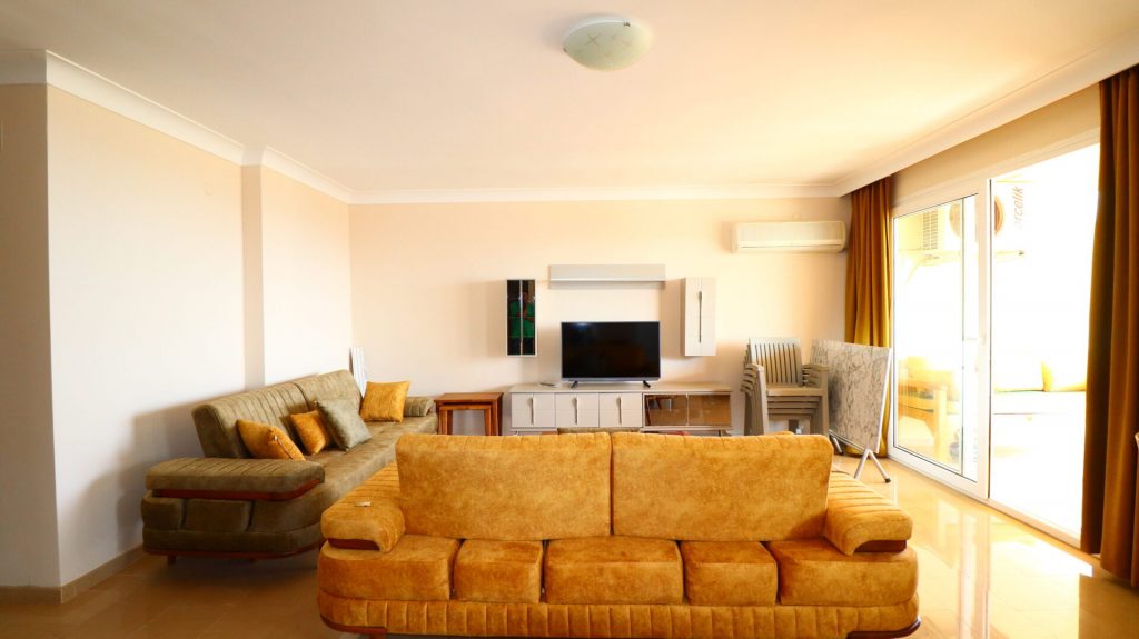 Mersin Erdemli Ayaş Larissa Sitesi Eşyalı Satılık Deniz Manzaralı  3+1 Daire