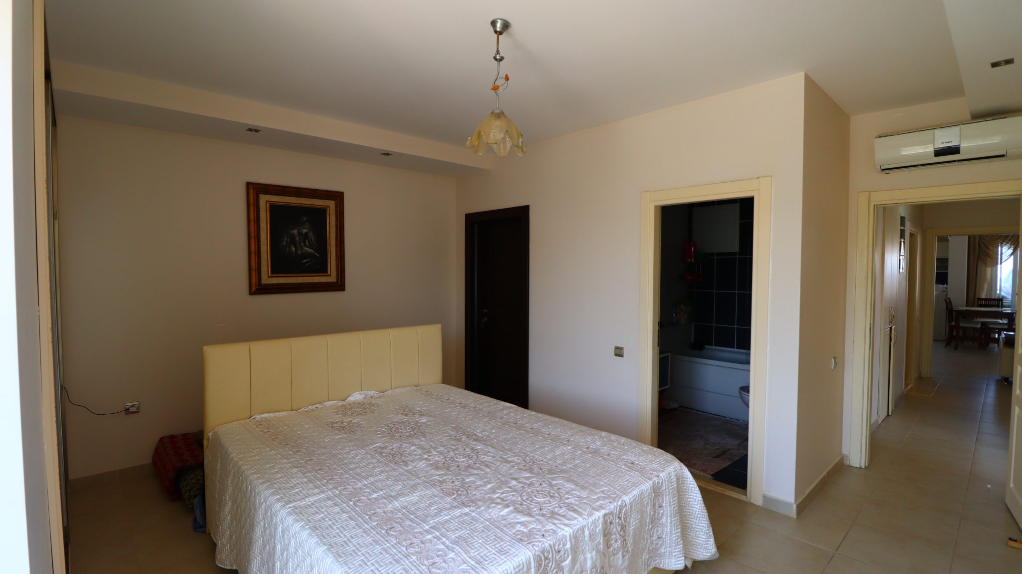 Mersin Erdemli Limonlu Millennium Site   3+1 möblierte Wohnung mit Meerblick zu verkaufen