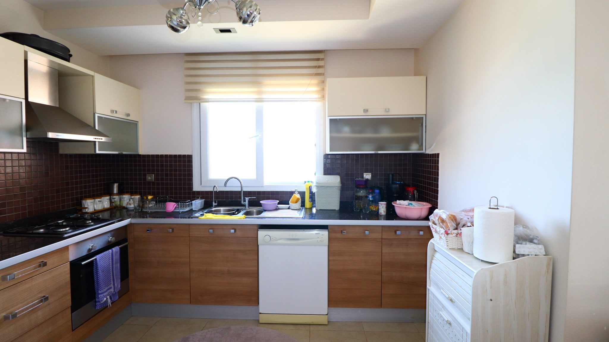 Mersin Erdemli Limonlu Millennium Site   3+1 möblierte Wohnung mit Meerblick zu verkaufen