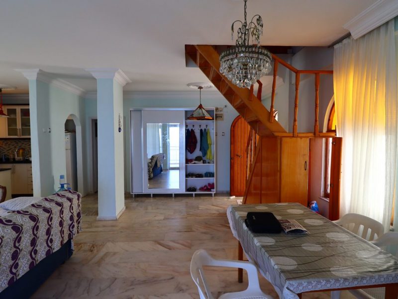 Mersin Ayaş Villa Özbelde Sitesi Denize Sıfır Satılık Dubleks Daire