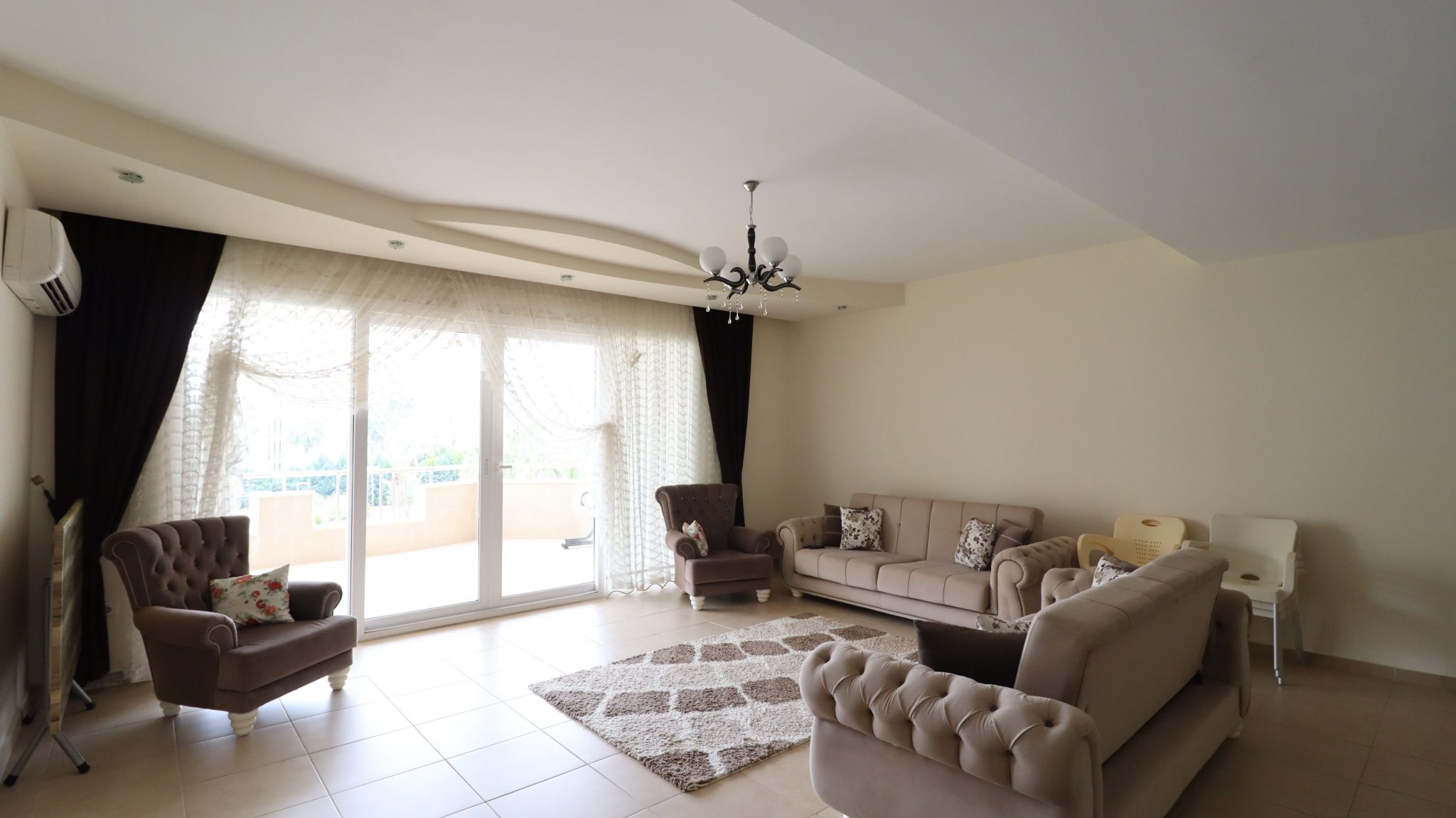 Mersin Erdemli Kargıpınarı Queenaba Sitesi Satılık 3+1  Eşyalı Daire