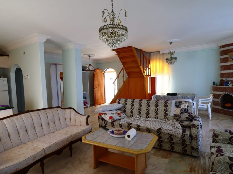 Mersin Ayaş Villa Özbelde Sitesi Denize Sıfır Satılık Dubleks Daire