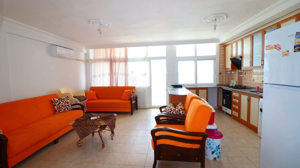 Mersin Erdemli Arpaçbahşiş Güneş 3 Sitesi Eşyalı Kiralık 2+1 Bakımlı Daire