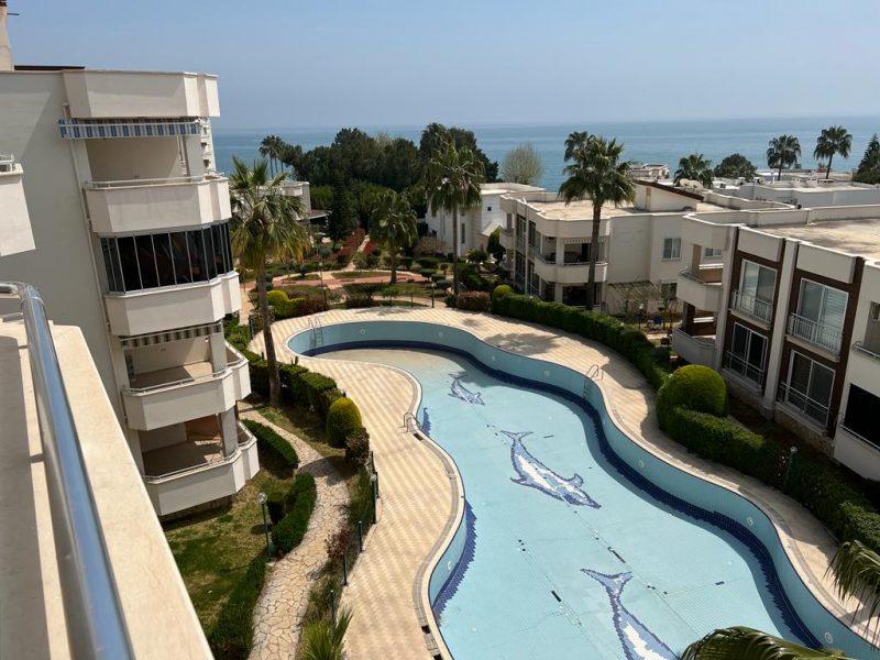 Mersin Erdemli Kumkuyu Altınportakal Sitesi Eşyalı Satılık 2+1 Deniz Manzaralı Daire