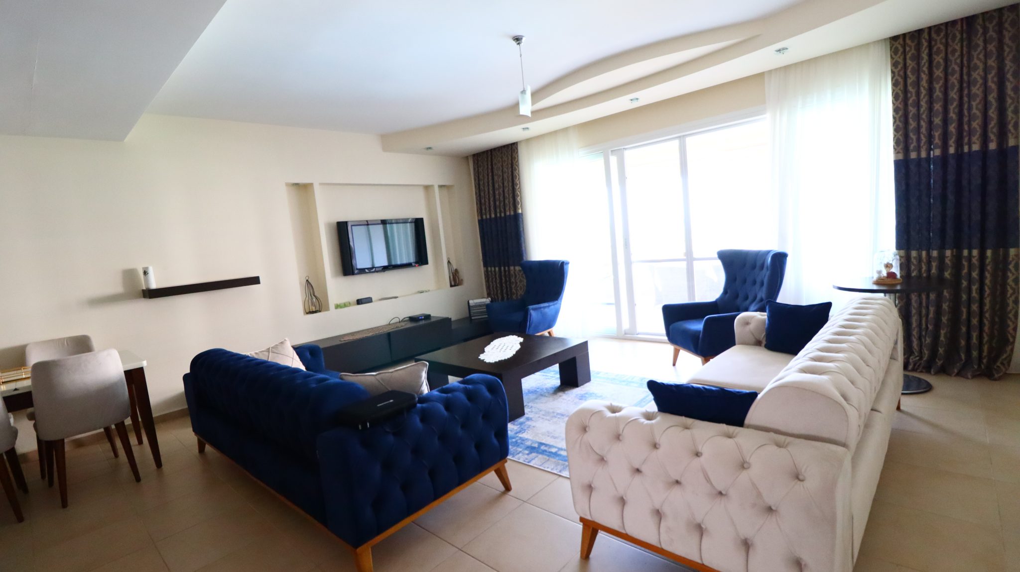 Kargıpınarı  Queenaba Sitesi Eşyalı Satılık 3+1 Daire 