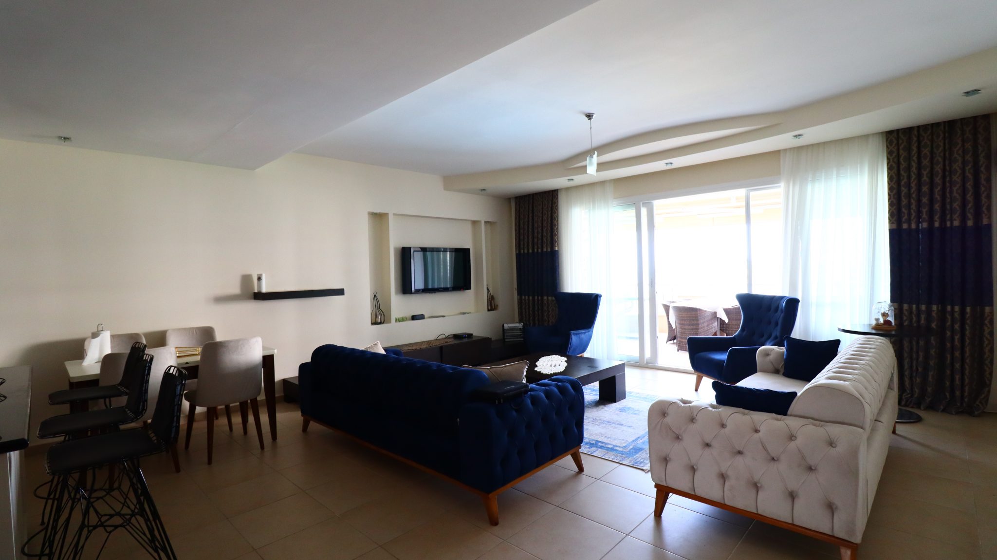 Kargıpınarı  Queenaba Sitesi Eşyalı Satılık 3+1 Daire 