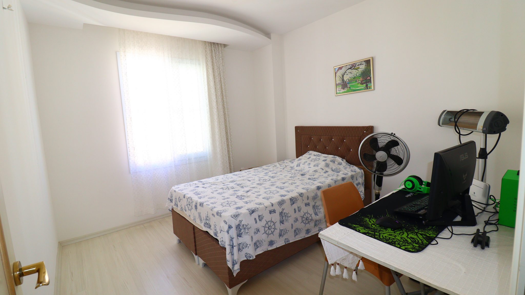 Mersin Erdemli Arpaçbahşiş Ухоженная квартира 3+1 с видом на море на продажу