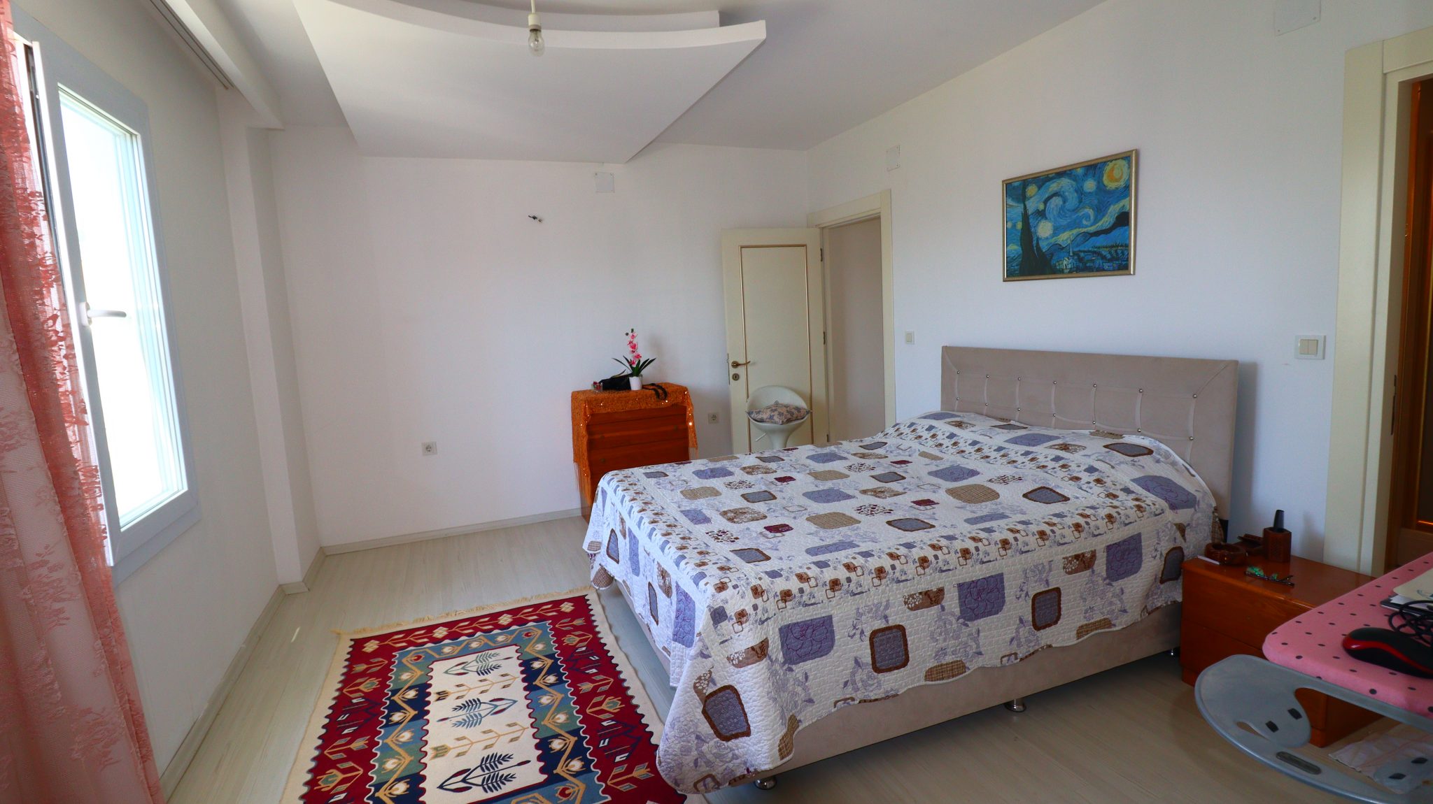 Mersin Erdemli Arpaçbahşiş Ухоженная квартира 3+1 с видом на море на продажу