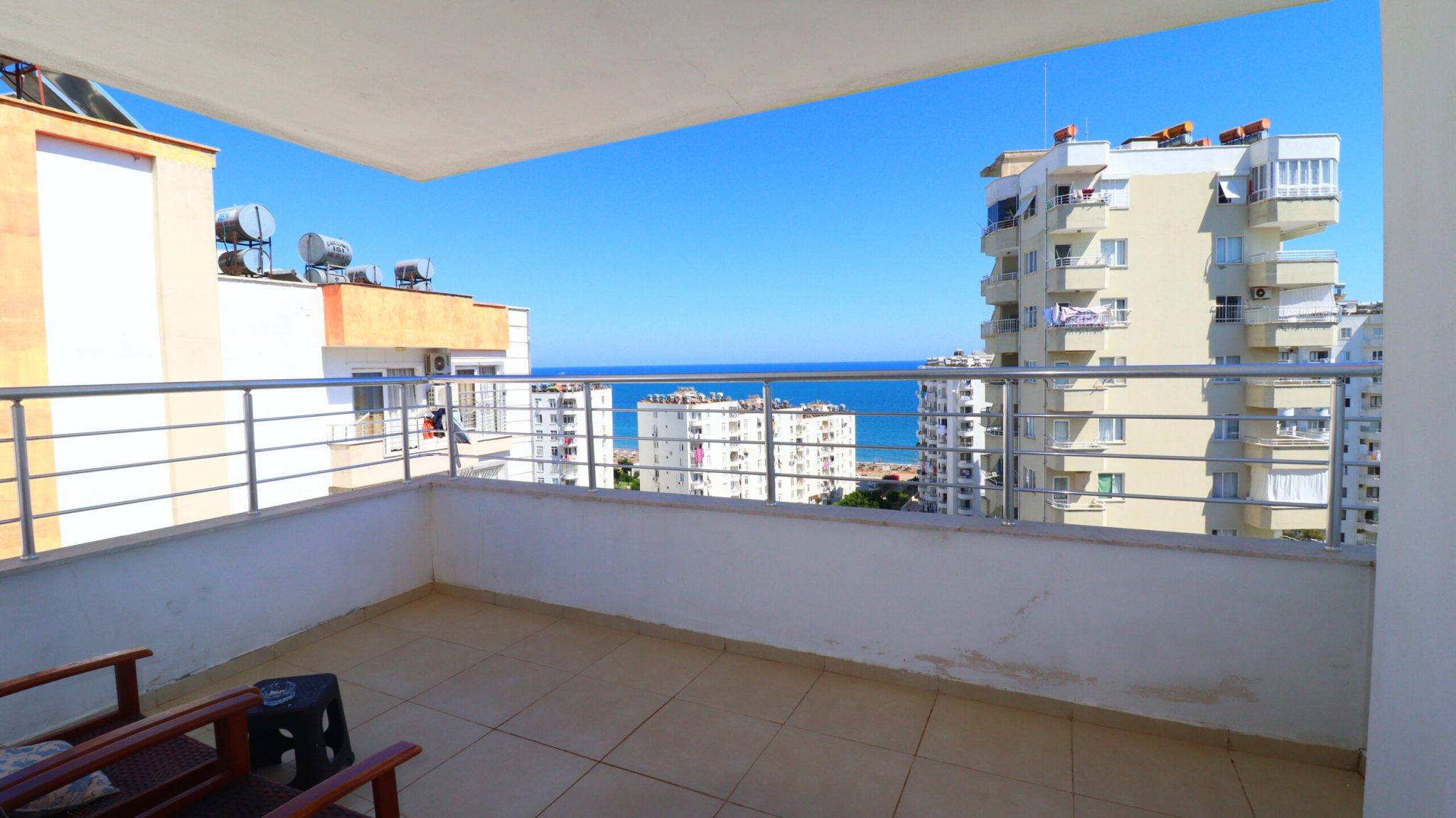 Mersin Erdemli Arpaçbahşiş Deniz Manzaralı Satılık 3+1 Bakımlı Daire