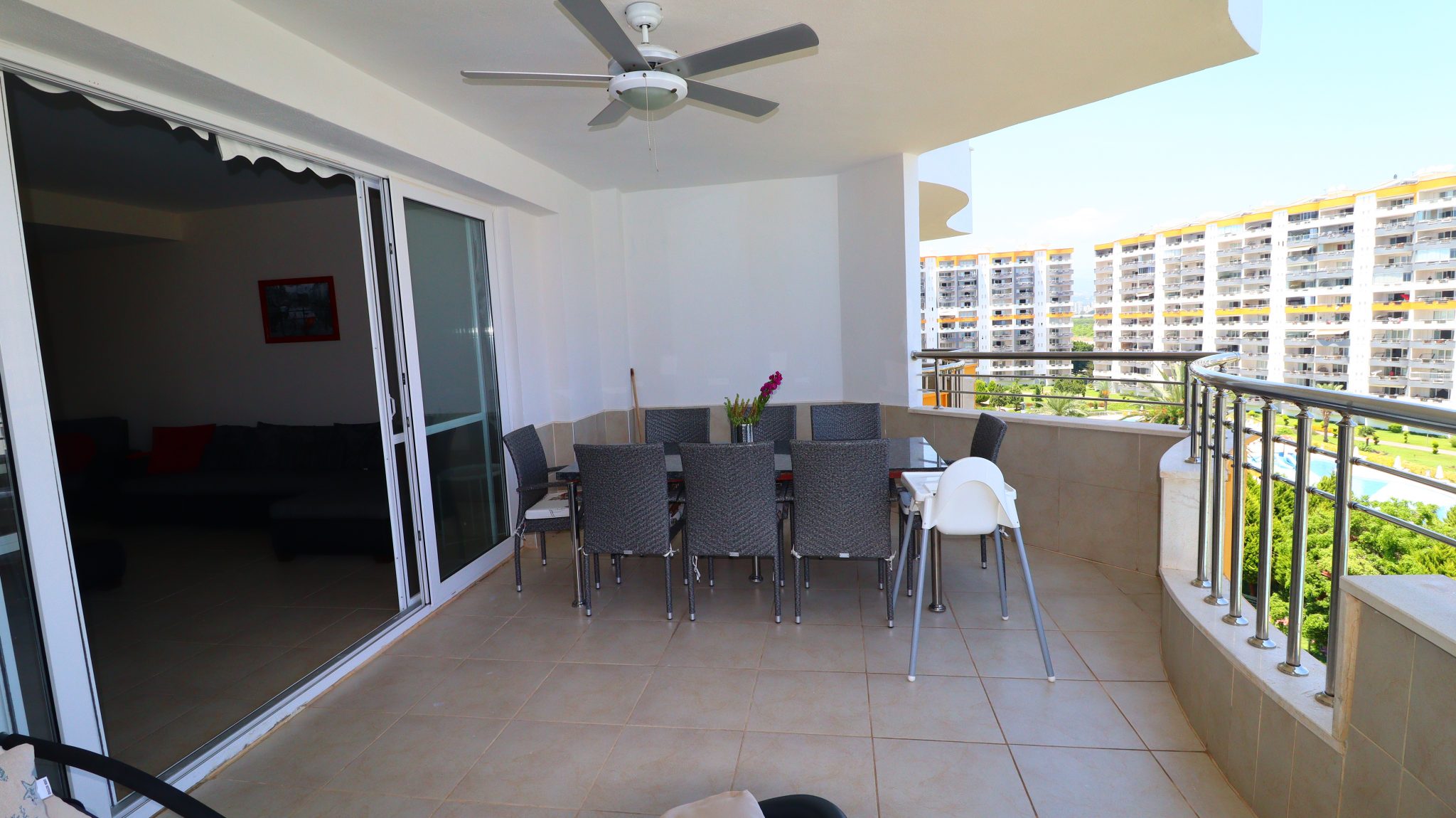 Mersin Erdemli Kargıpınarı Queenaba Sitesi Eşyalı Satılık 3+1 Daire