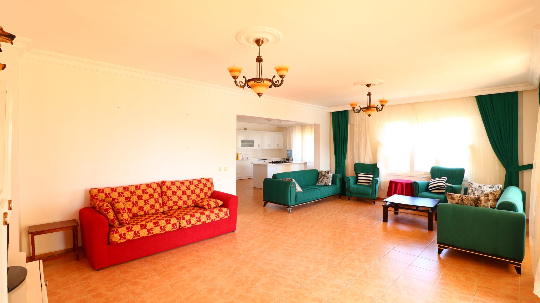 Gemeubileerde 3+1 Flat te koop in Mersin Erdemli Tömük Flamingo 4 Site