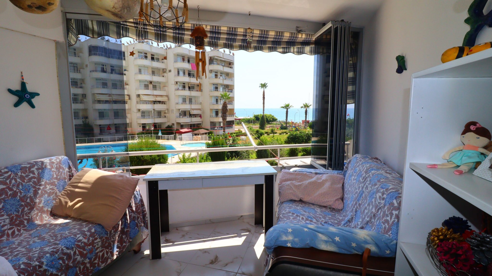 Mersin Erdemli Gondol Tatil Sitesi Eşyalı Satılık 1+1 Daire