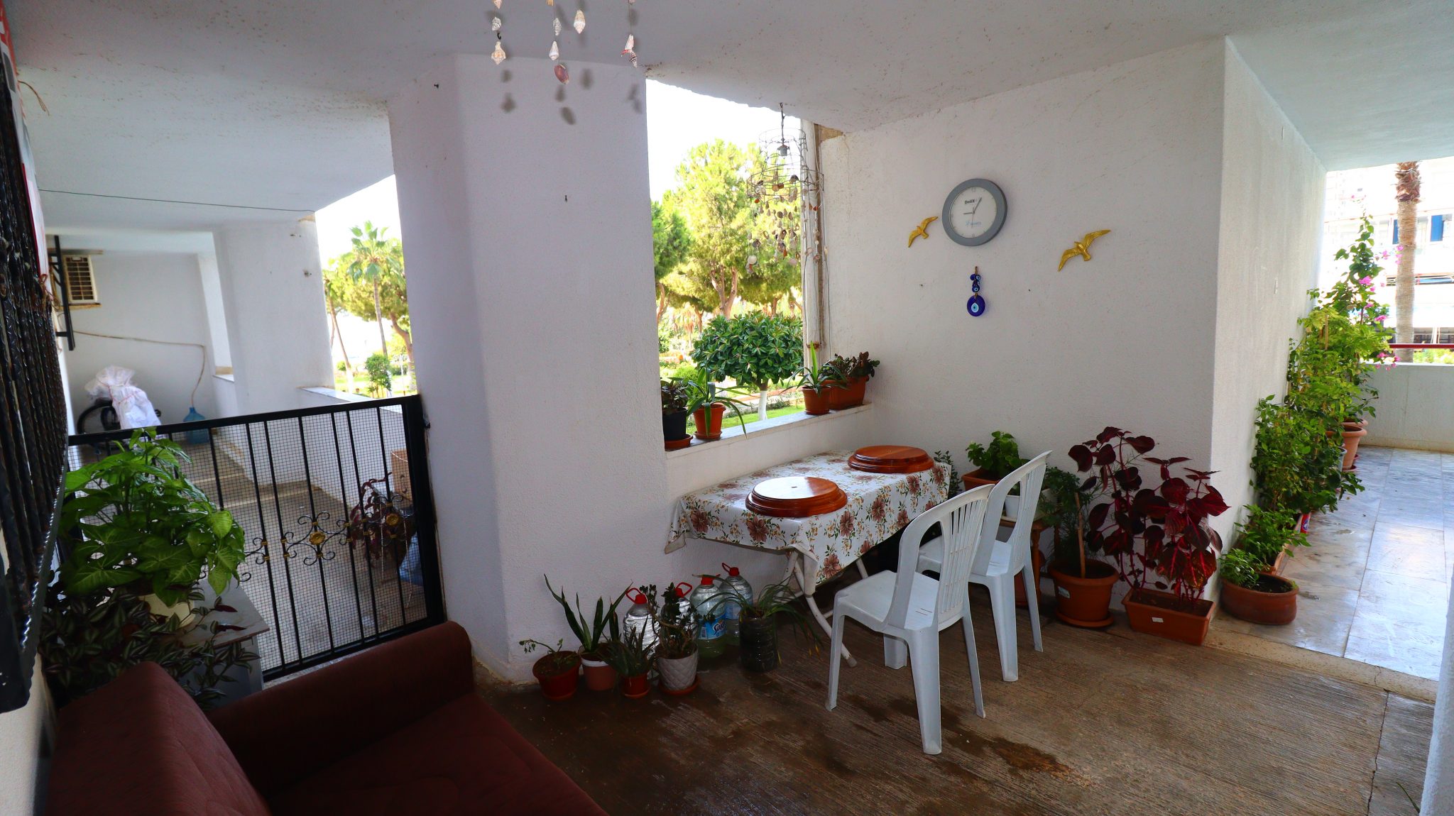 Mersin Erdemli Gondola Holiday Complex Möblierte 1+1 Wohnung zu verkaufen