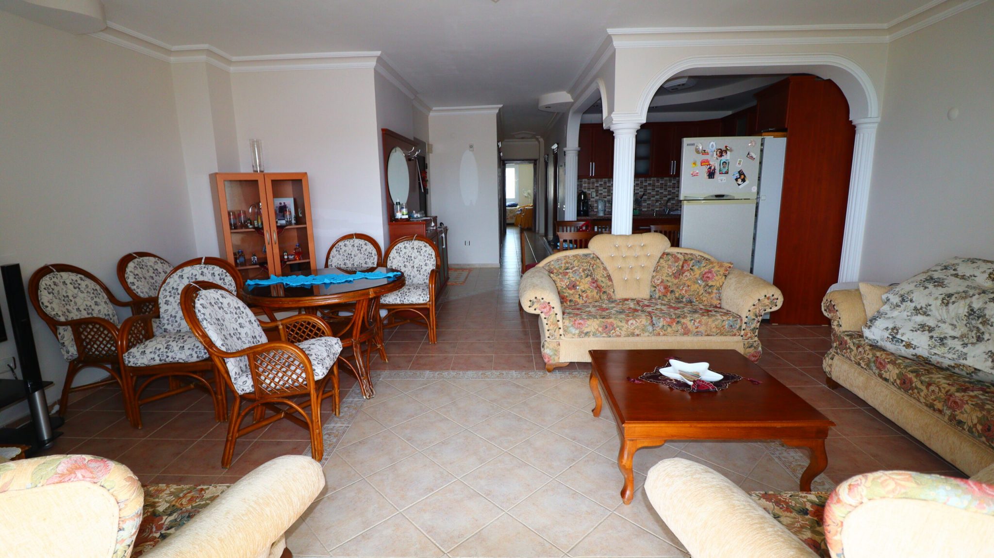 Mersin Erdemli Tömük Flamingo 8 Sitesi Eşyalı Satılık 3+1 Daire