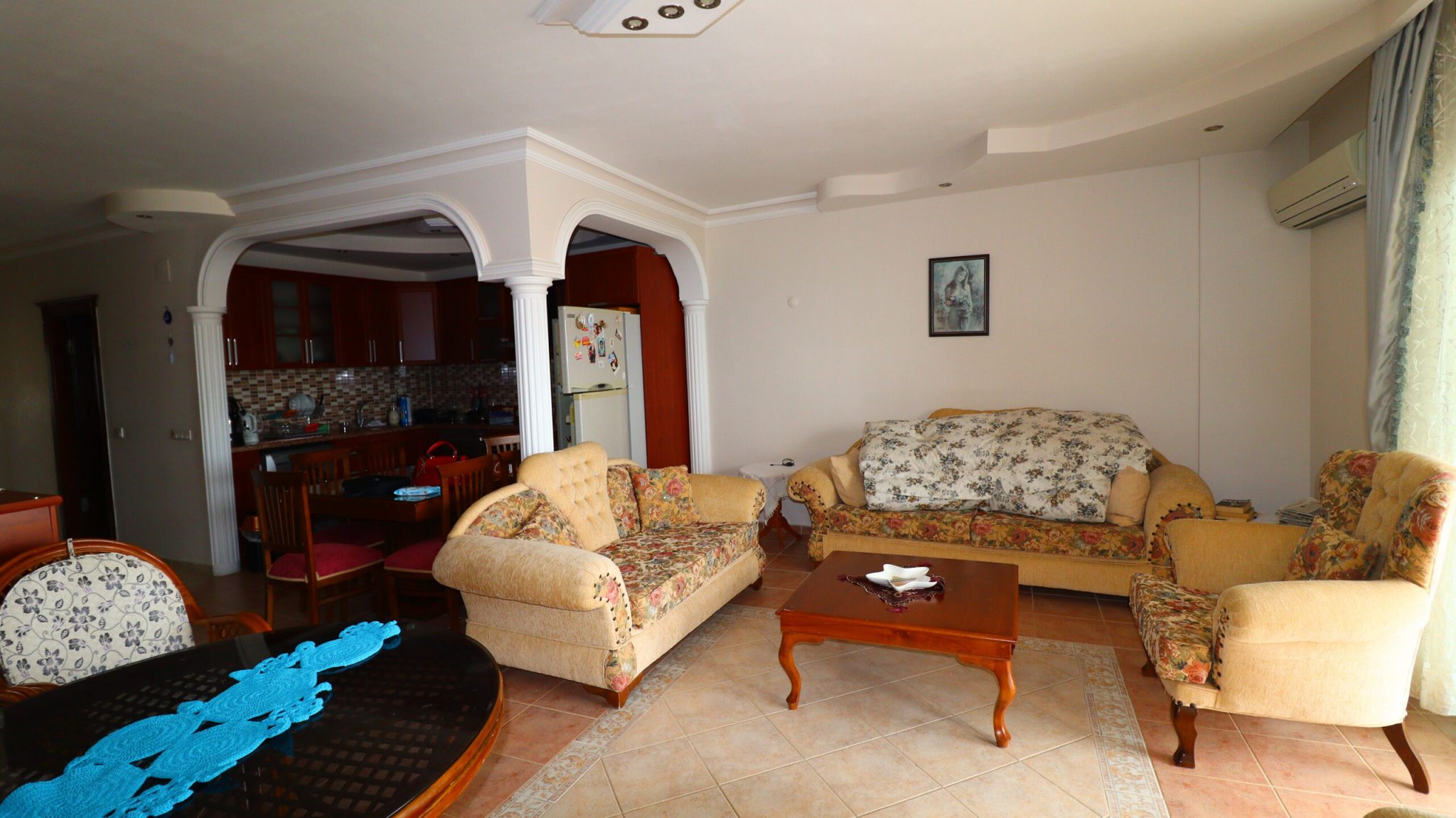 Mersin Erdemli Tömük Flamingo 8 Sitesi Eşyalı Satılık 3+1 Daire
