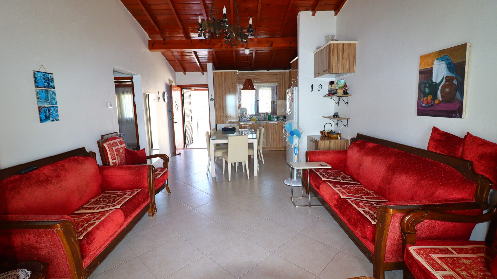 Mersin Erdemli Tömük Gondol 1 Sitesi Ahşap Teraslı Satılık 2+1 Daire
