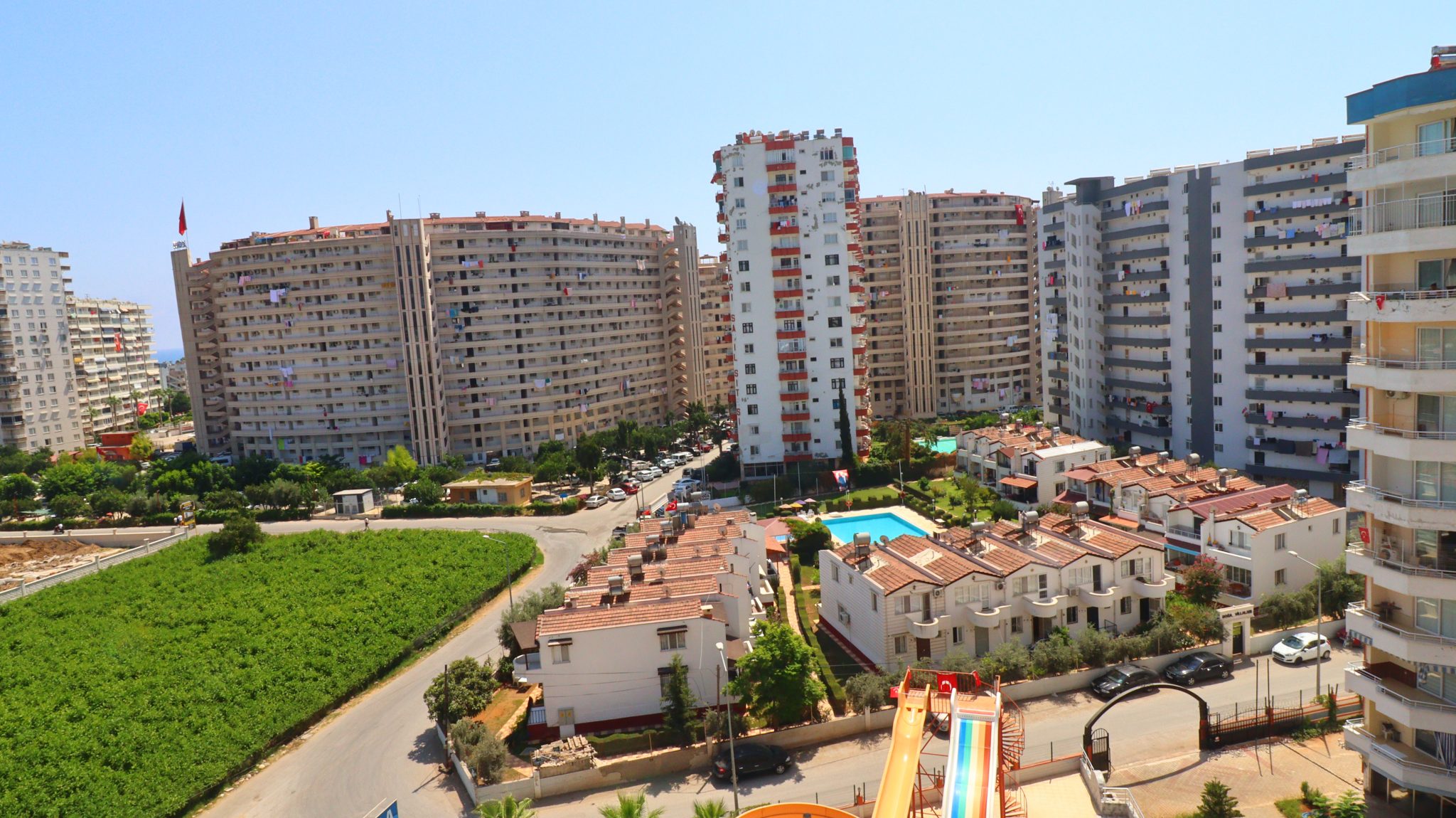 Mersin Erdemli Tömük Stella Aguapark Комплекс 2+1 Благоустроенная квартира на продажу