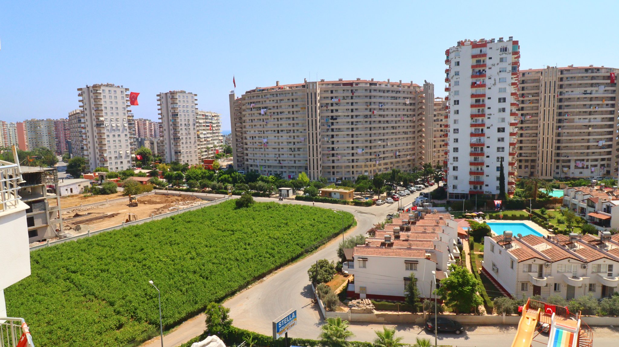 Mersin Erdemli Tömük Stella Aguapark Комплекс 2+1 Благоустроенная квартира на продажу