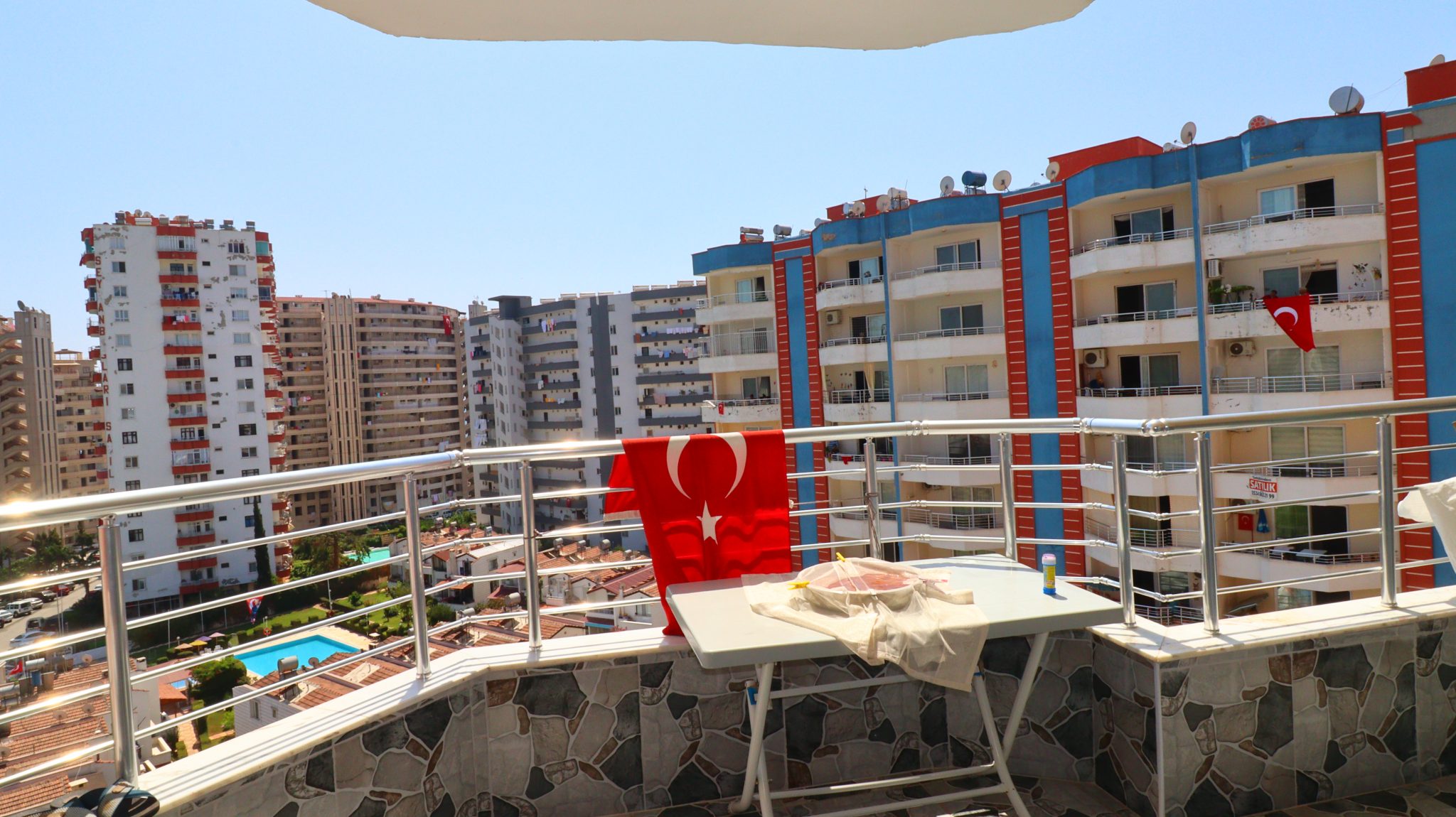 Mersin Erdemli Tömük Stella Aguapark Комплекс 2+1 Благоустроенная квартира на продажу