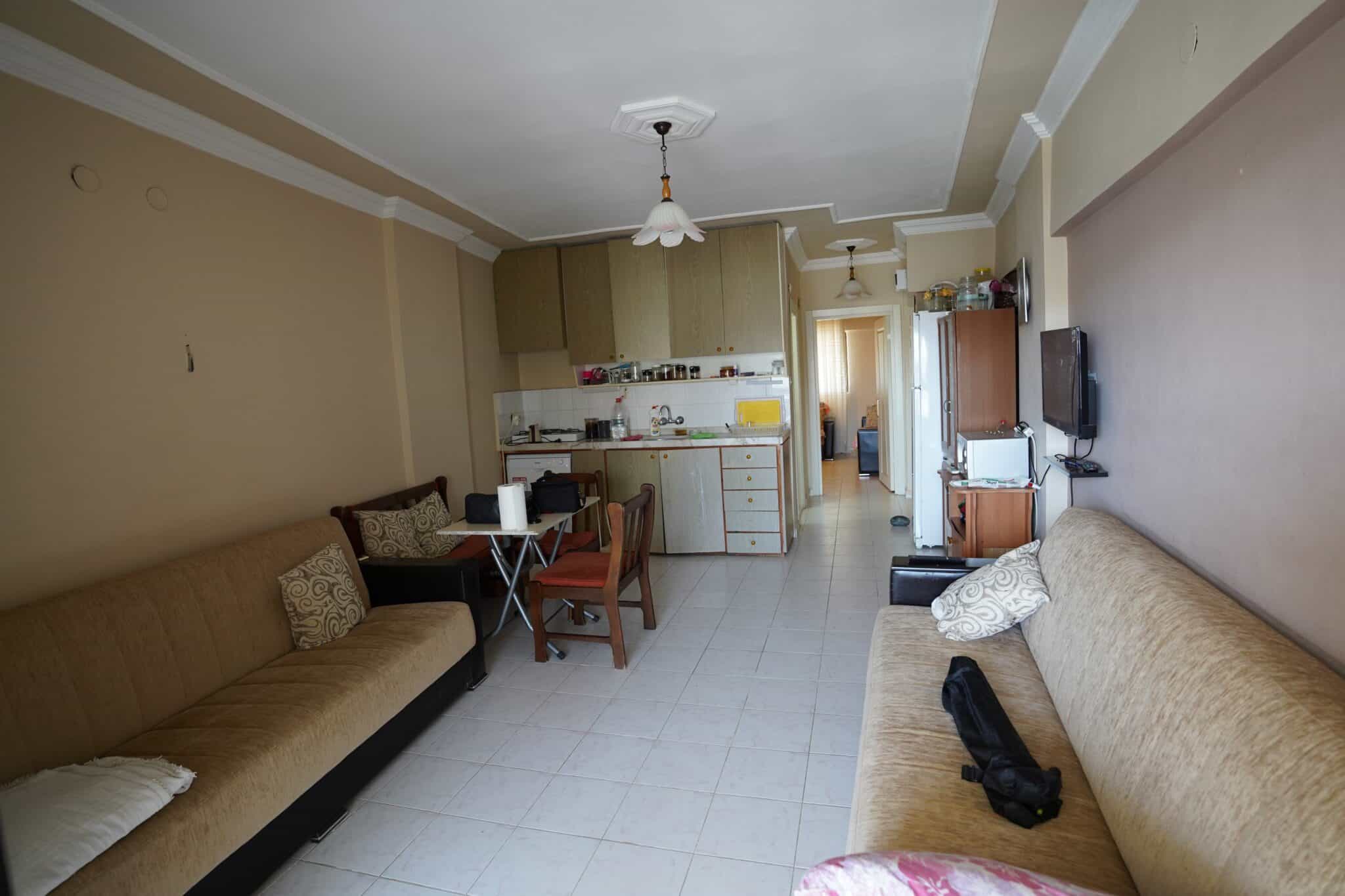 Mersin Erdemli Tömük Gondol 2 Sitesi Denize Sıfır Eşyalı Satılık 1+1 Daire