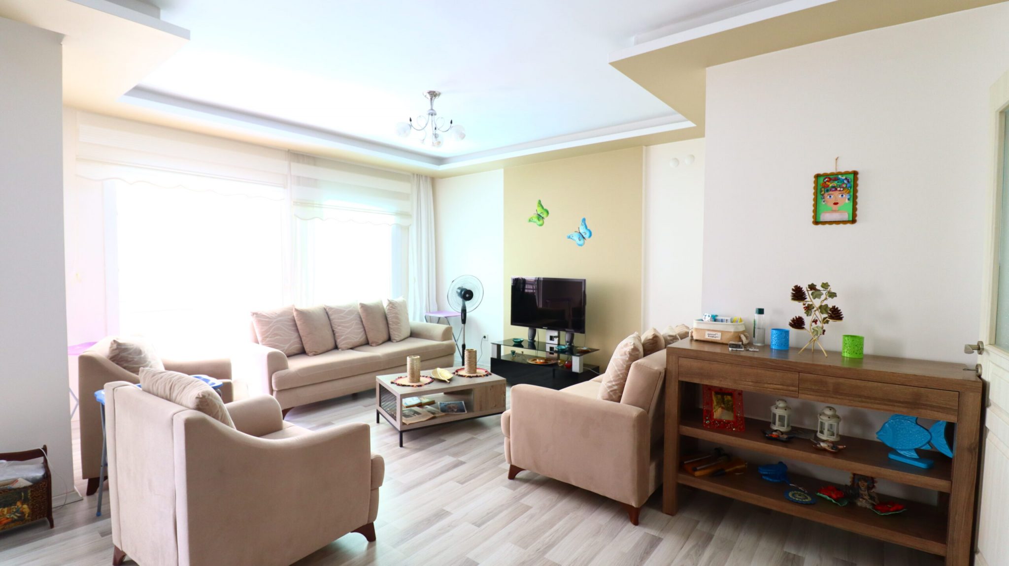Mersin Erdemli Tömük Assa Sitesi Eşyalı Satılık 2+1 Daire