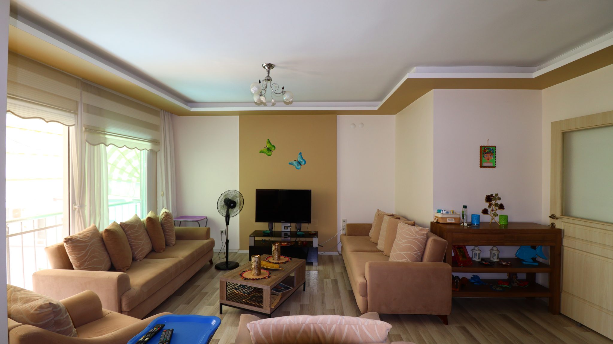 Mersin Erdemli Tömük Assa Sitesi Möblierte 2+1 Wohnung zu verkaufen