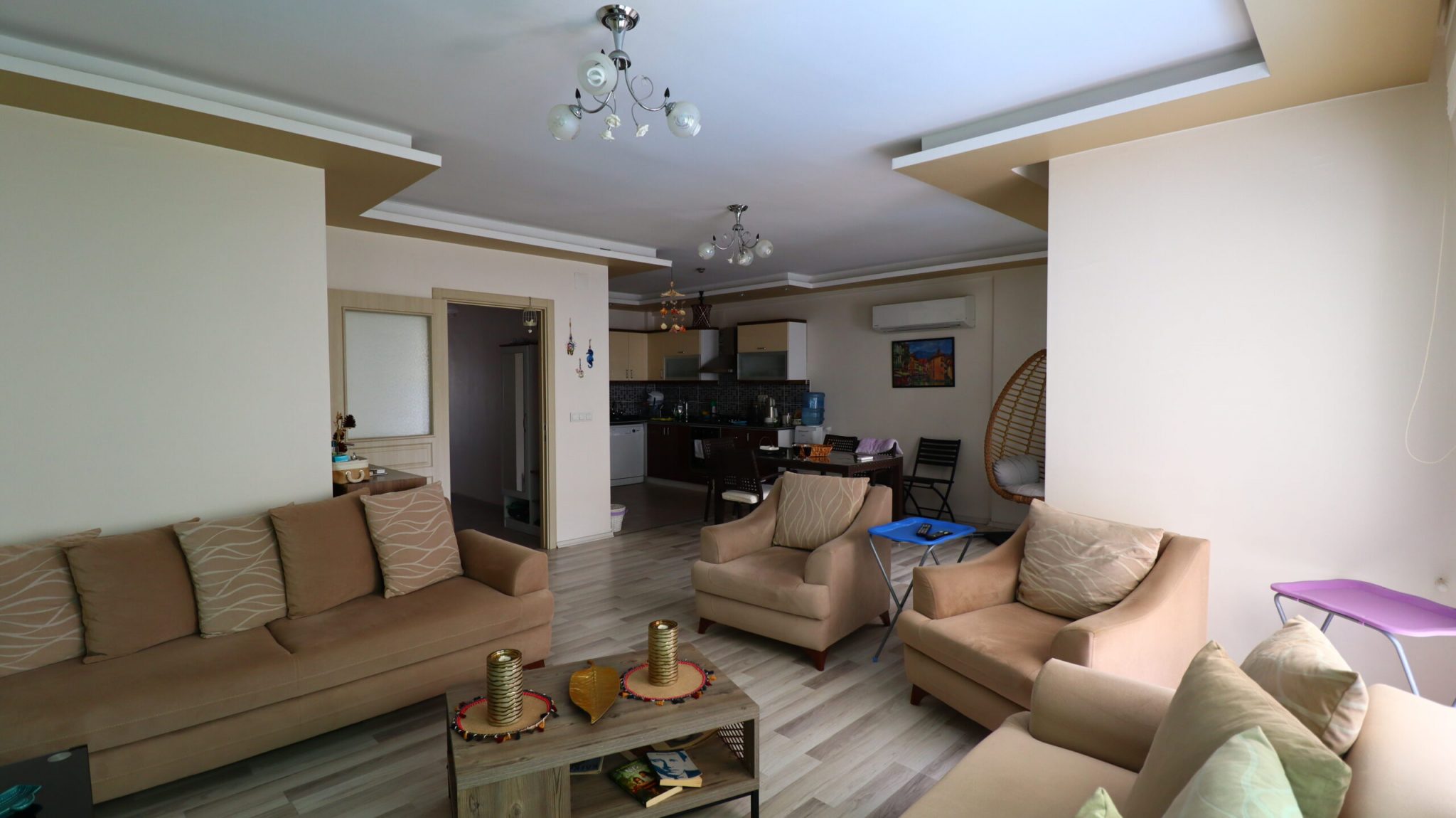 Mersin Erdemli Tömük Assa Sitesi Eşyalı Satılık 2+1 Daire