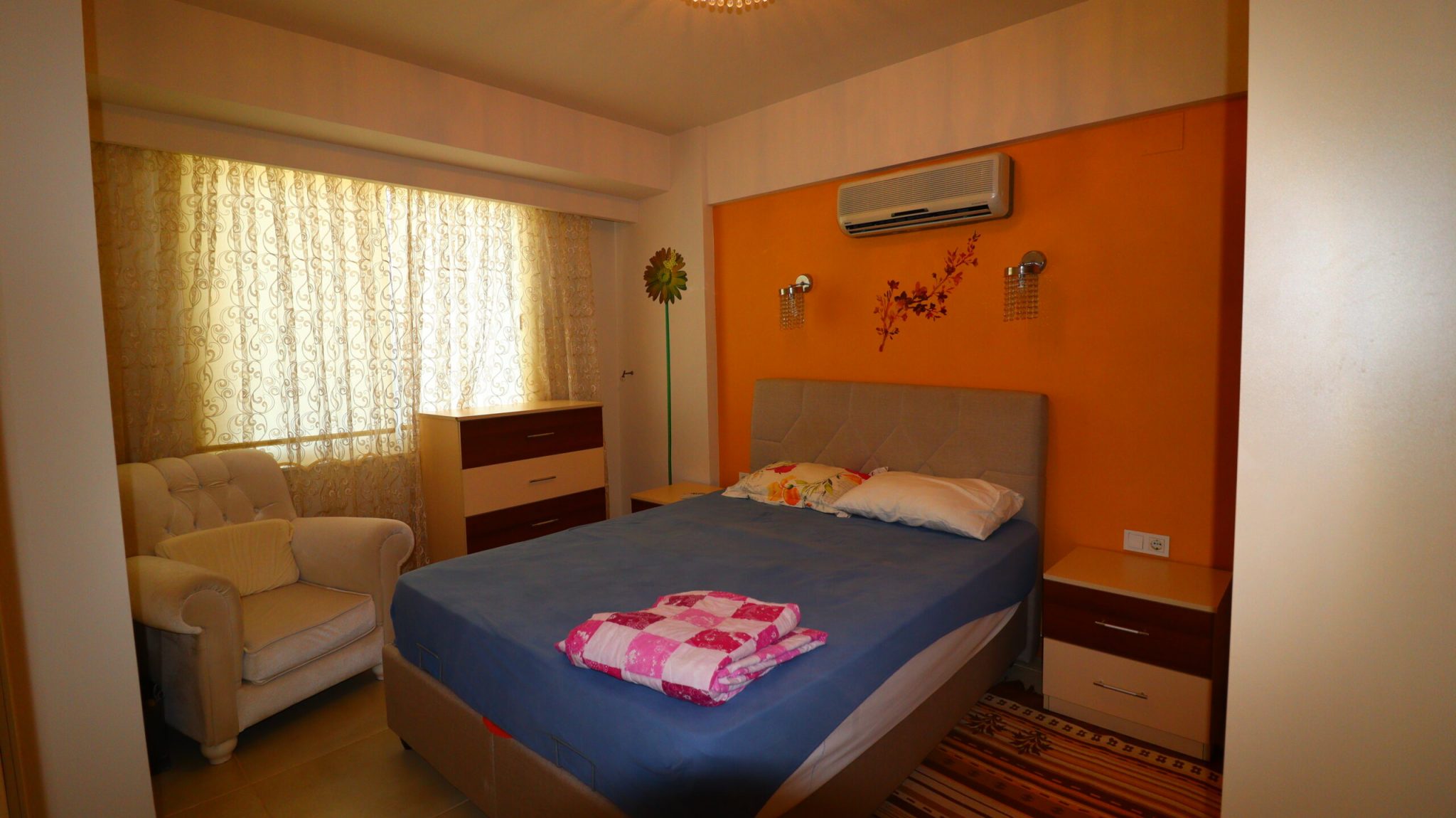 Mersin Erdemli Çeşmeli Liparis Sunflowers 1 Eşyalı Satılık 3+1 Daire