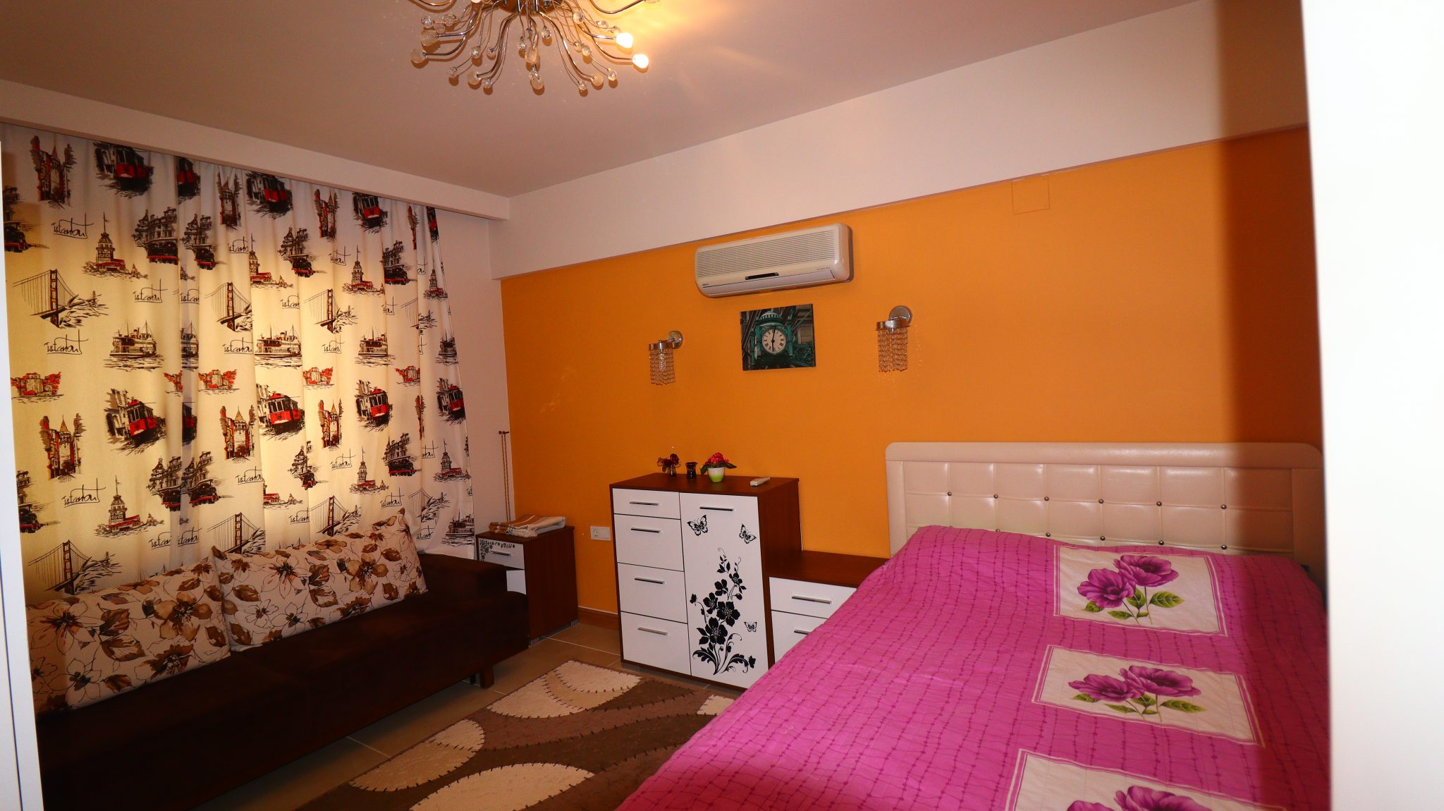 Mersin Erdemli Fountain Liparis Sunflowers 1 Furnished 3+1 Flat for Sale