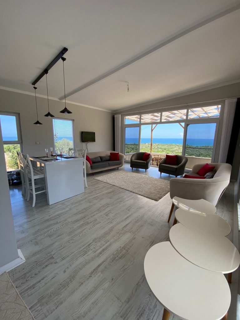 Mersin Erdemli Ayaş Eşyalı Kiralık 2+1 Deniz Manzaralı Müstakil Daire 