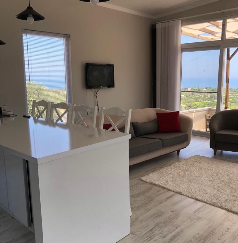 Mersin Erdemli Ayaş Eşyalı Kiralık 2+1 Deniz Manzaralı Müstakil Daire 