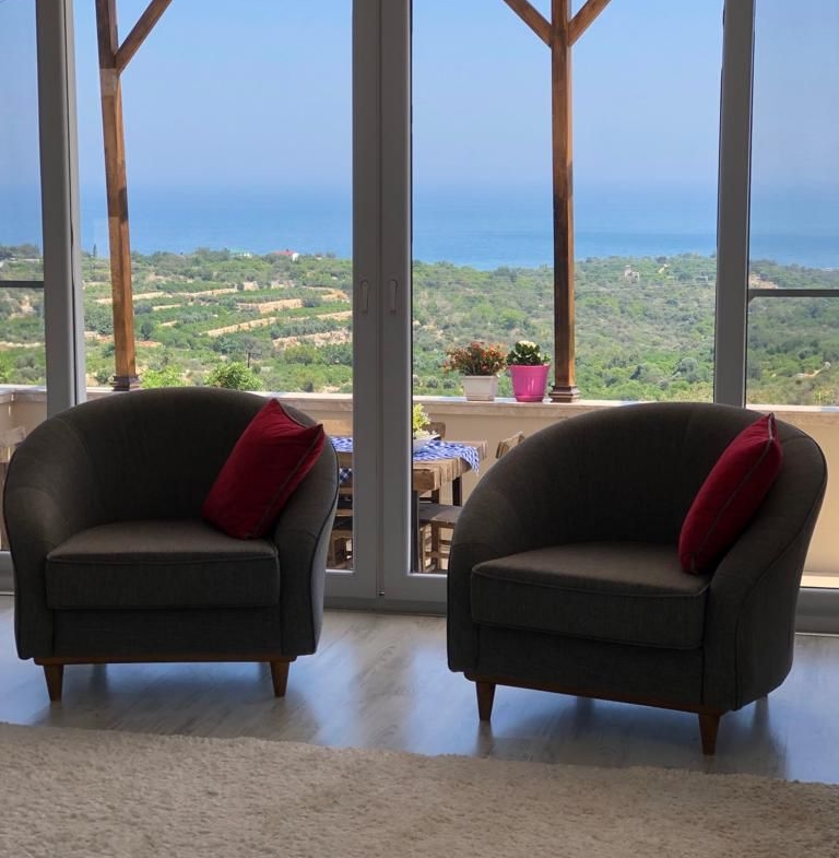 Mersin Erdemli Ayaş Eşyalı Kiralık 2+1 Deniz Manzaralı Müstakil Daire 