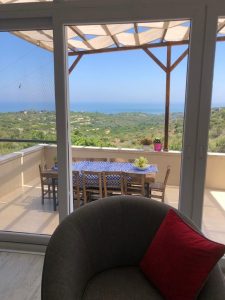 2+1 freistehende Wohnung mit Meerblick zu vermieten in Mersin Erdemli Ayas Möbliert