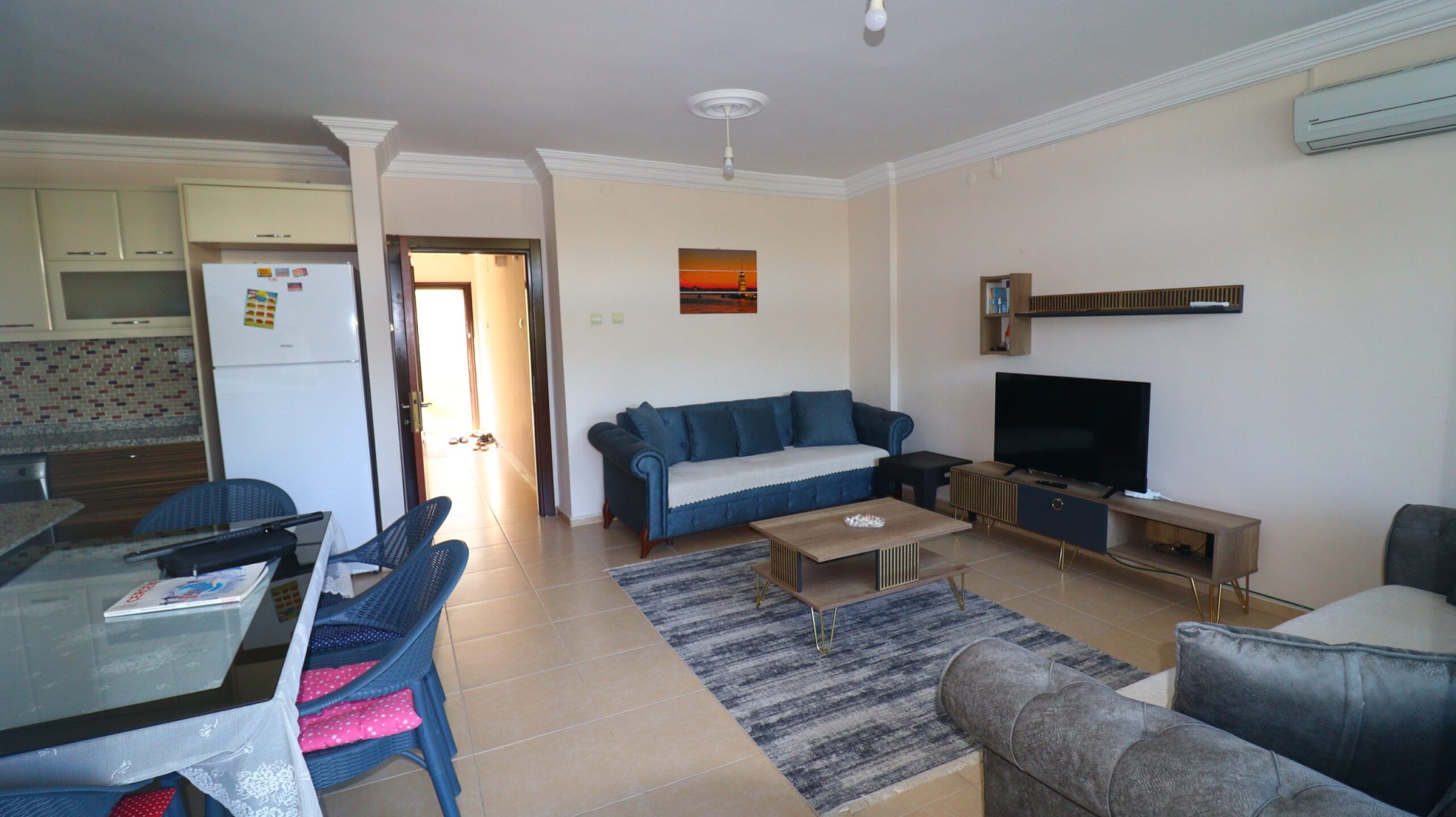 Çeşmeli Adakoğlu Danize Sıfır Site İçinde Eşyalı Satılık 3+1 Dubleks Daire