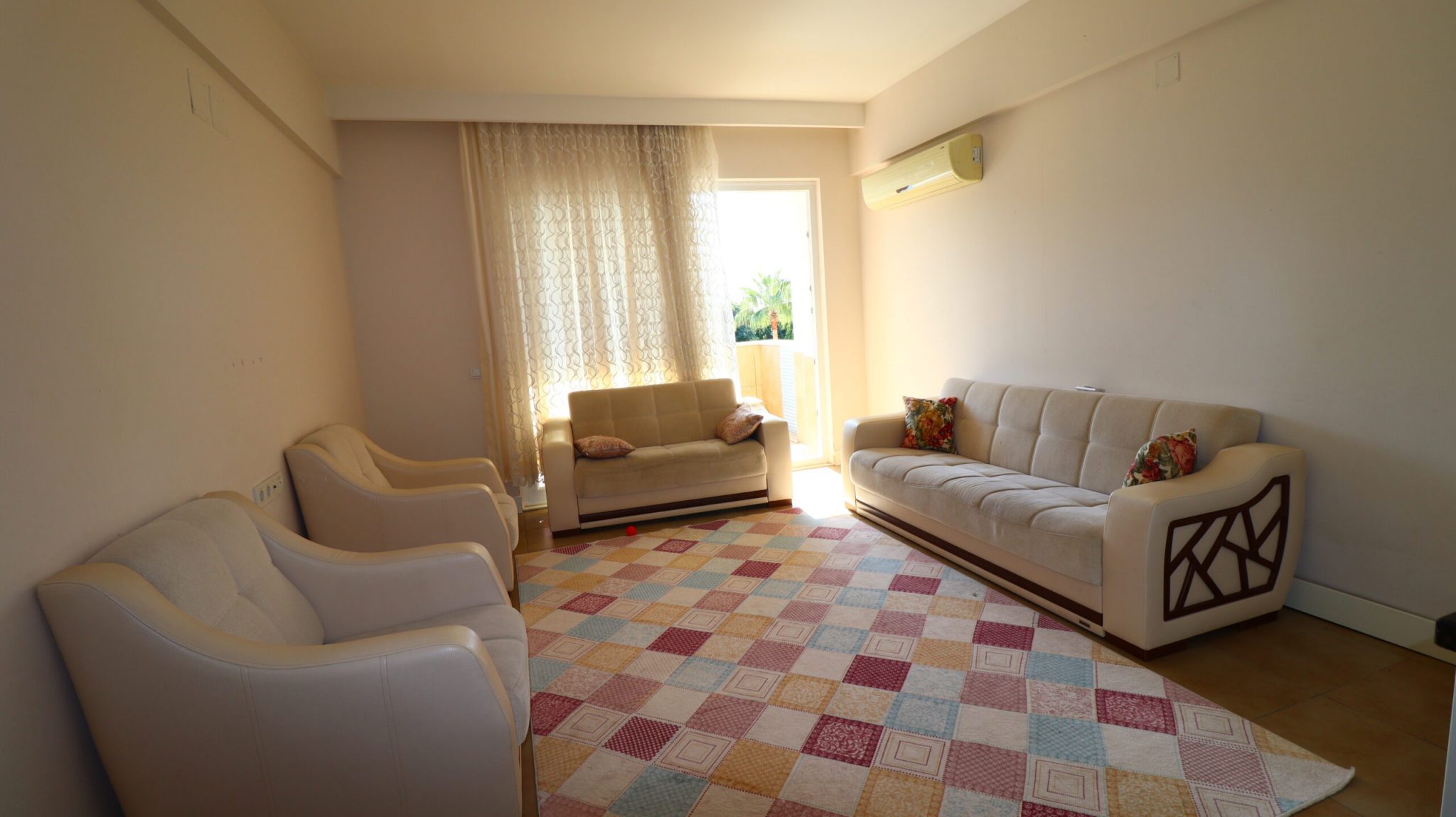 Mersin Erdemli Kargıpınarı Queenaba 3 Sitesi Eşyalı Kiralık 1+1 Daire
