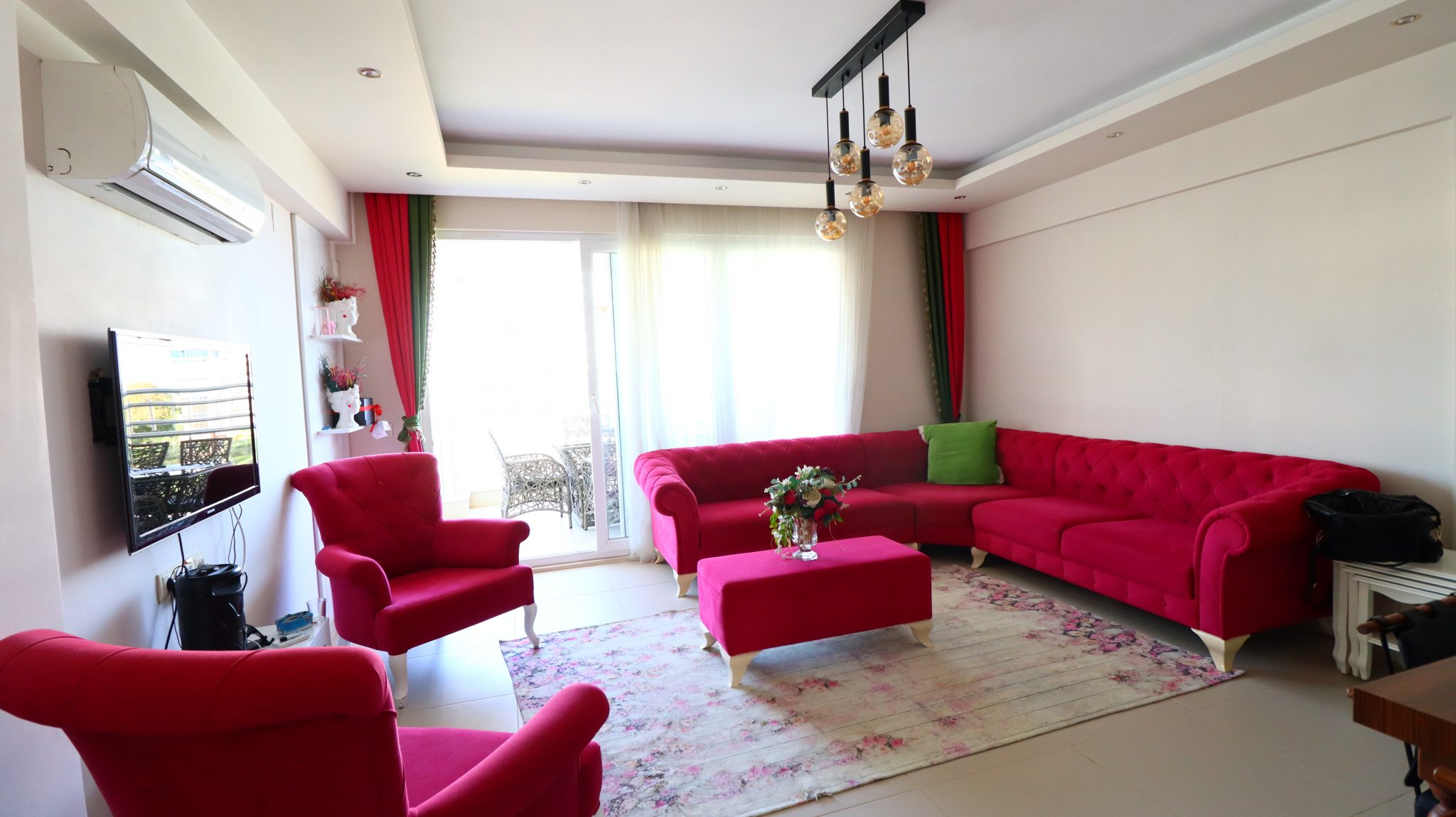 Mersin Erdemli Kargipinari Liparis Sunlife Möblierte 2+1 Wohnung zum Verkauf