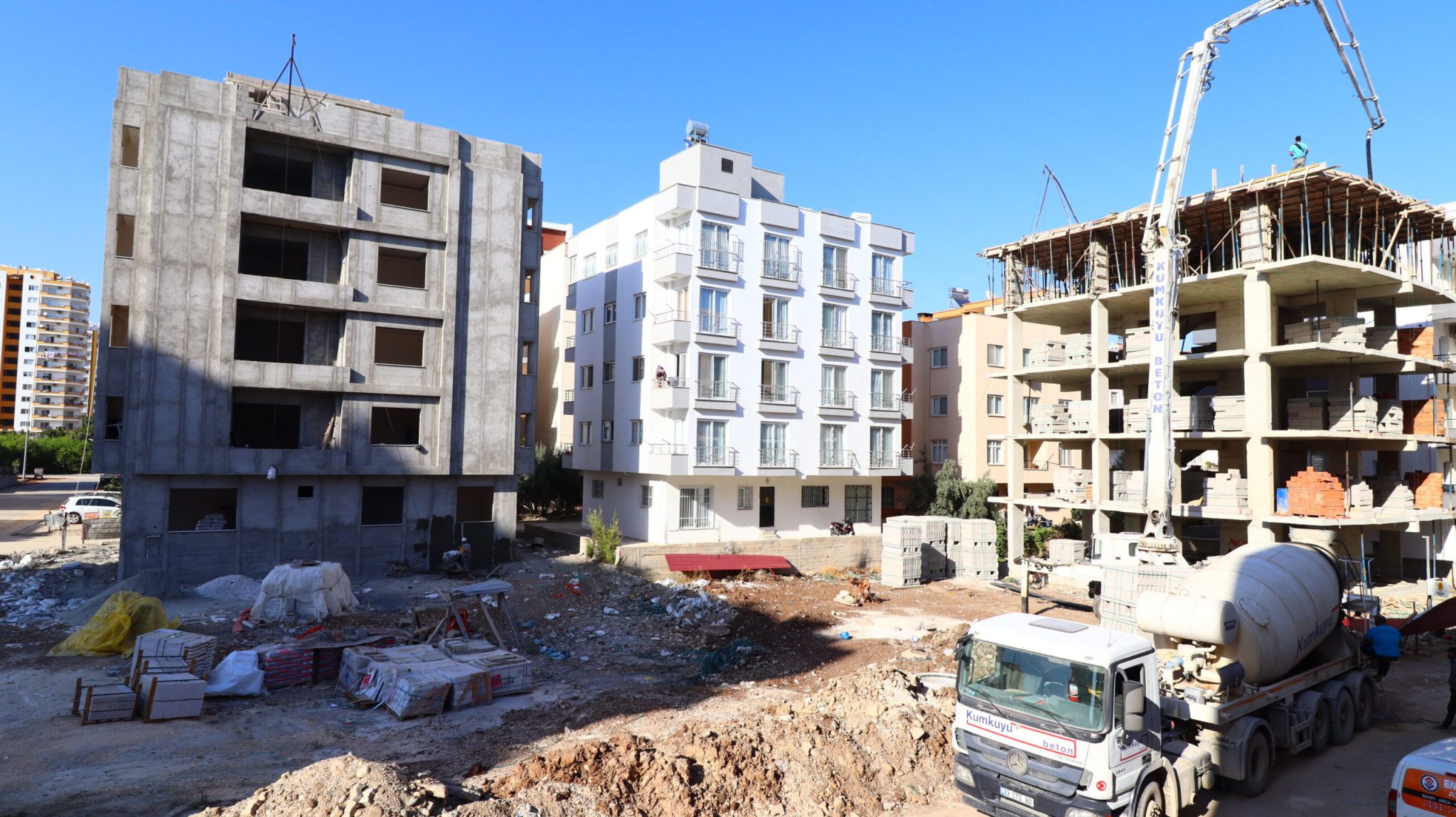 Mersin Erdemli Alata Universite Civarı Satılık 1+1 Eşyalı Daire