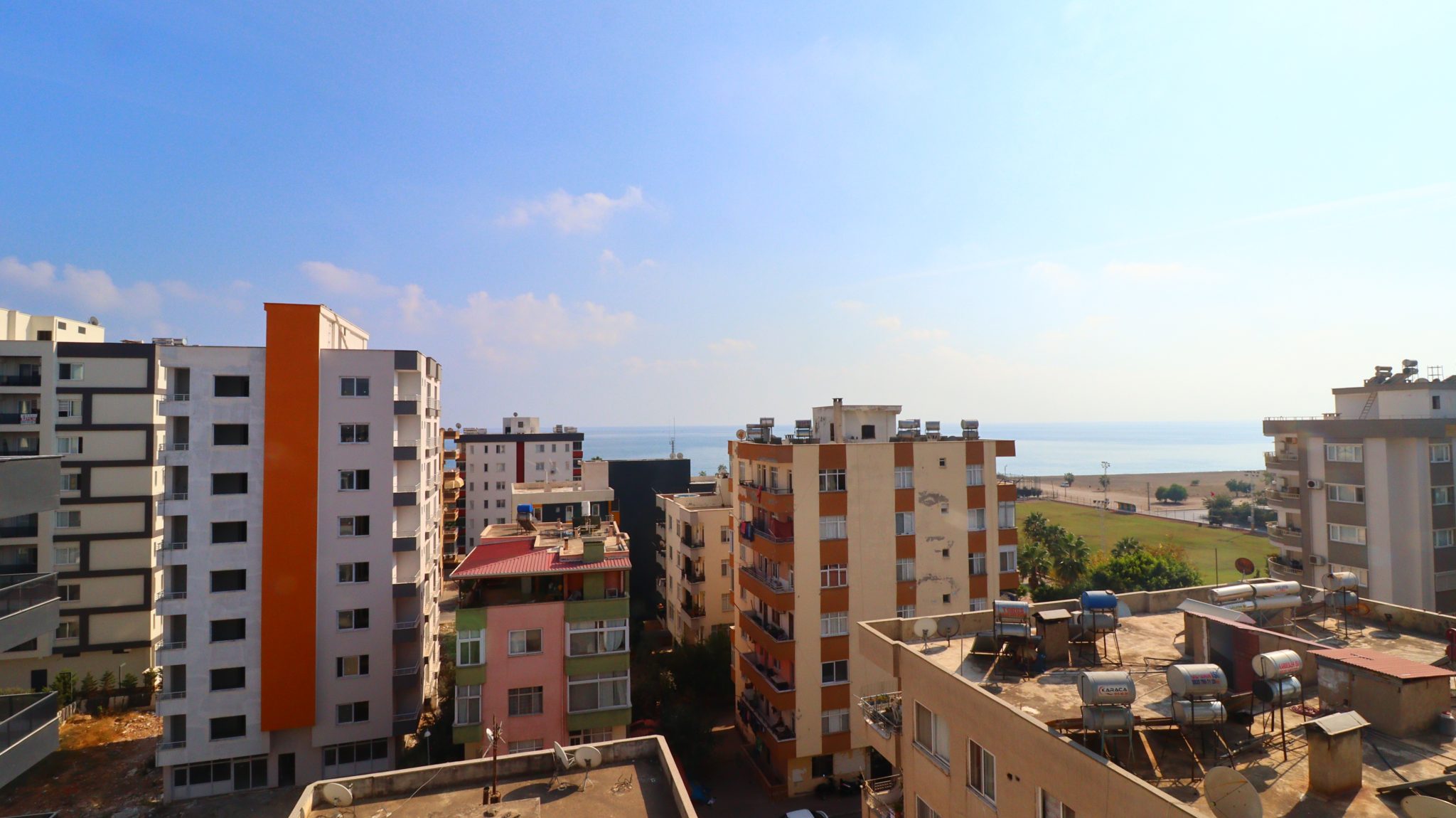 3+1 Independent Kitchen Flat for Sale in Mersin Erdemli with Mediterranean Sea View